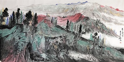 中国美术家协会会员 副教授 田明兴