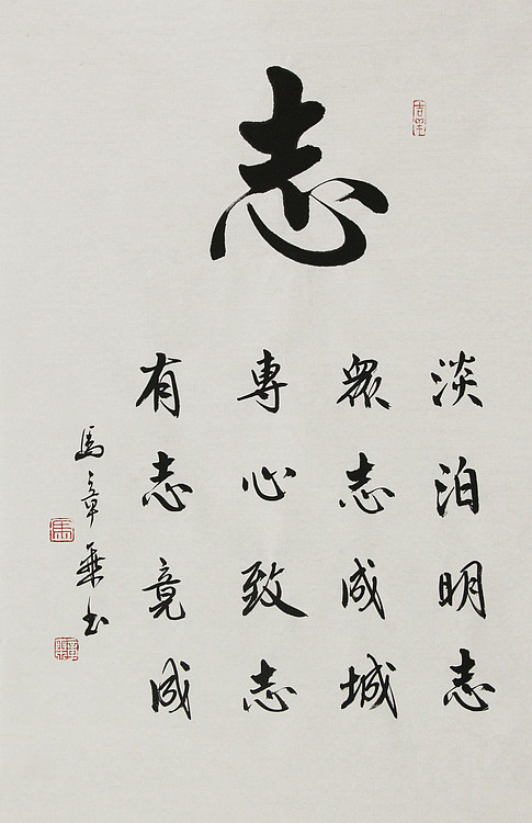 中国书法家协会会员 北京画院特聘书法家 马章乘 书法