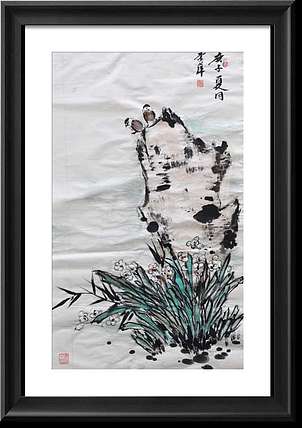 兰花 国画