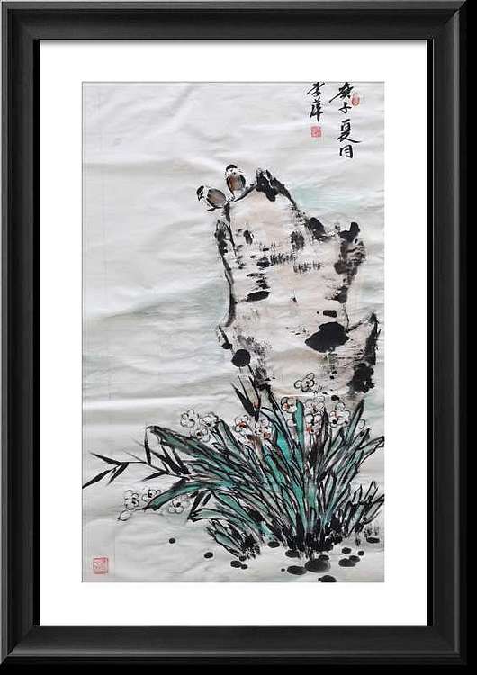 兰花 国画