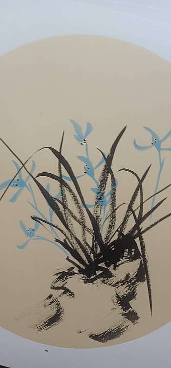 号惠筠，字岚瀞 深谷幽香