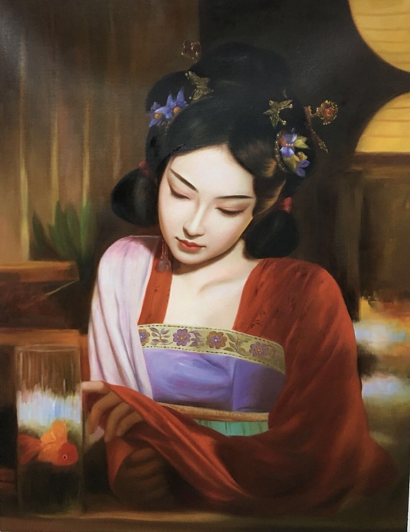 陈一茗 戏鱼