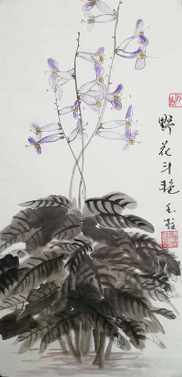 张玉柱 野花斗艳
