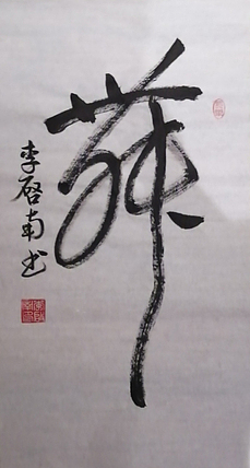 青年书法家 李启南 《舞》