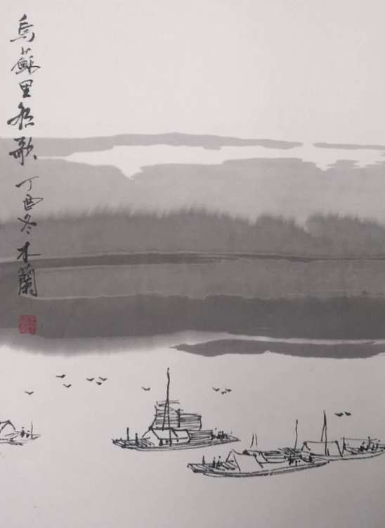 写意雪景，言简意赅