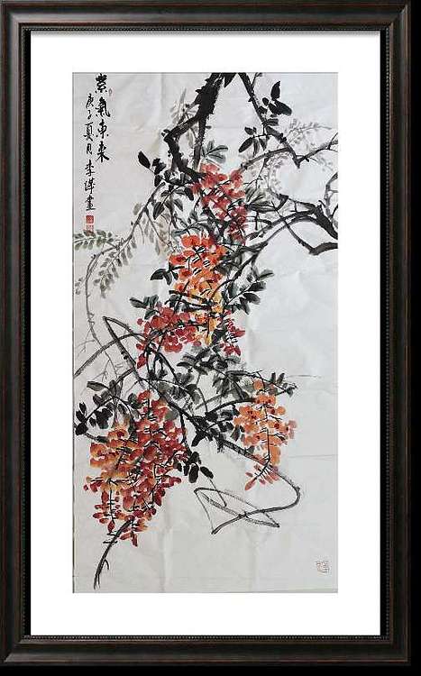 兰花 国画