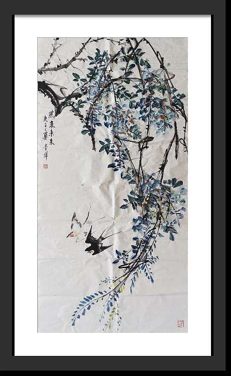 兰花 国画