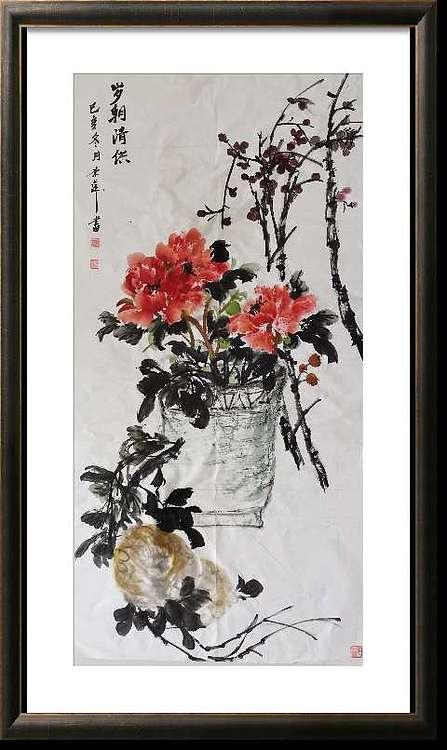 兰花 国画
