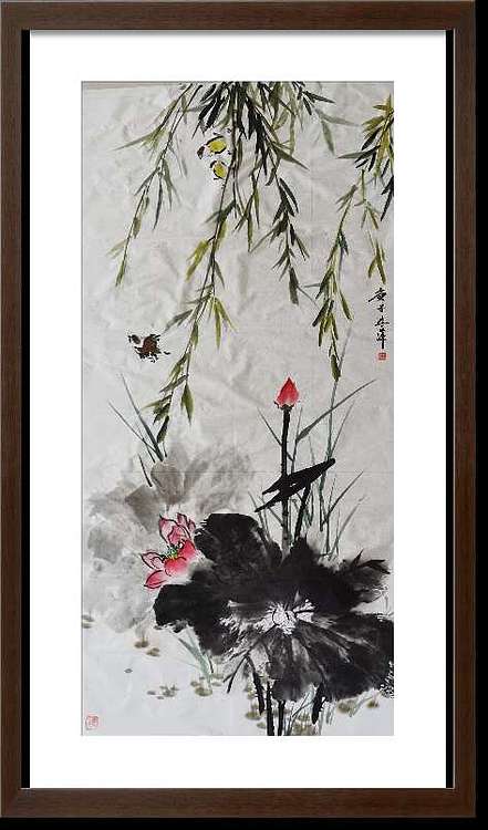 兰花 国画