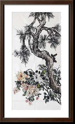 兰花 国画
