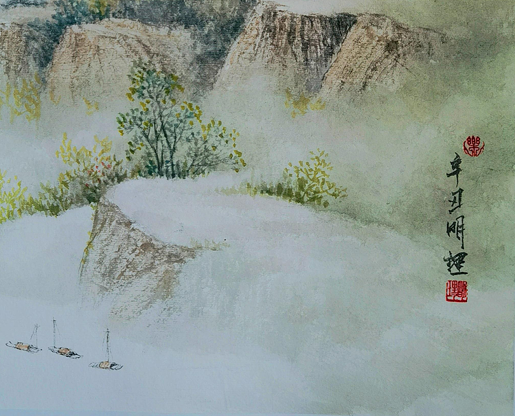 明理 明理 四川省美术家协会会员 当代工笔画研究会会员四季系列—春