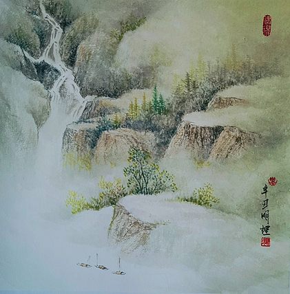 明理 明理 四川省美术家协会会员 当代工笔画研究会会员四季系列—春