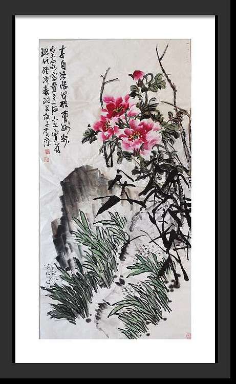 兰花 国画