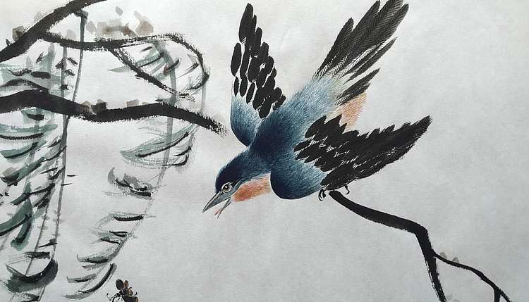 李林砚沐 当代实力派画家李林国画小品