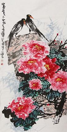 河北青年美术家协会会员、北京骏隆书画院副秘书长 田小云 国画