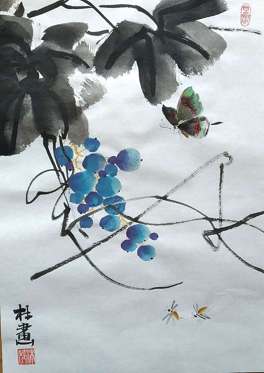 李林砚沐 当代实力派画家李林国画作品
