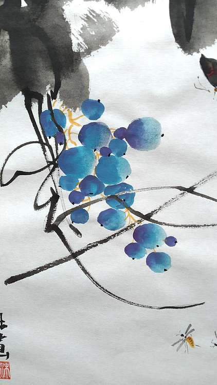 李林砚沐 当代实力派画家李林国画作品