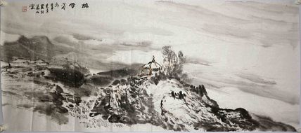 中国美术家协会会员   陈克永《瑞雪》