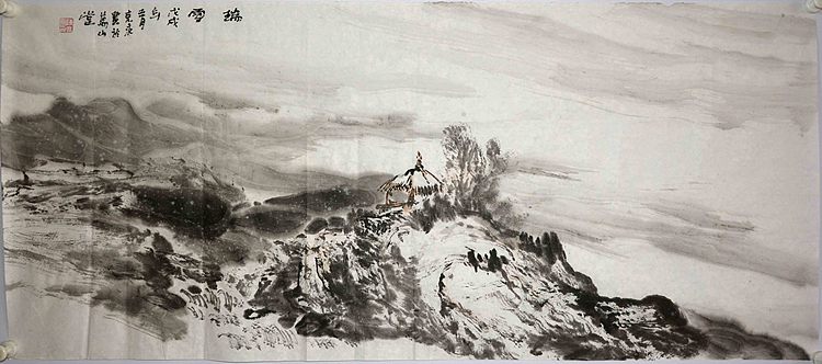 中国美术家协会会员   陈克永《瑞雪》