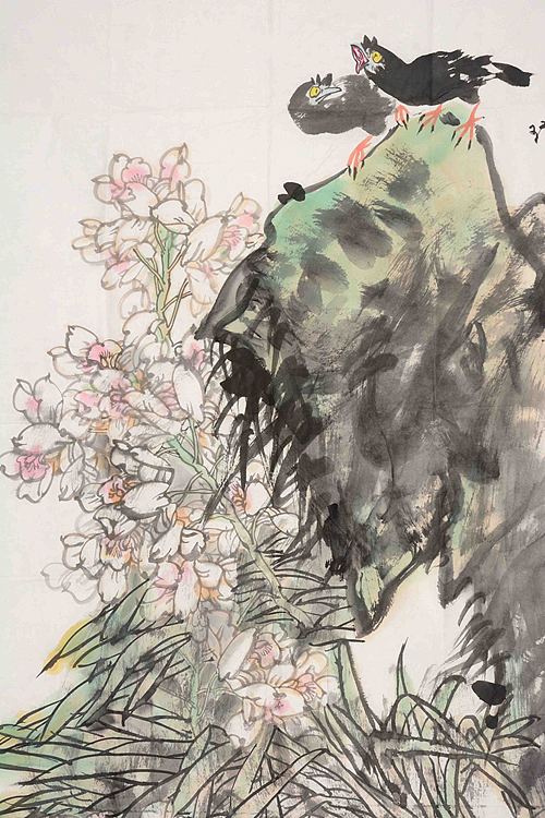 中国美协会员  首都师范大学教授  吉瑞森