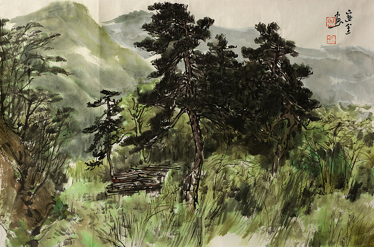 中国美术家协会会员   丁密金