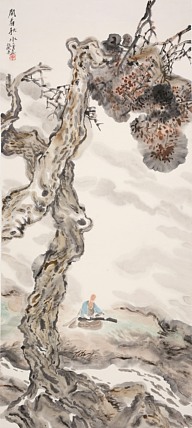 中国美术家协会理事   徐勇民《闲看秋水》