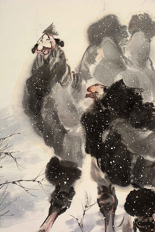 中国西部画院副院长    李恒才
