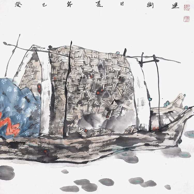 石家庄市美协副主席陈卫建《心静闻妙香》