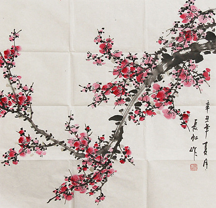 中国国画家协会理事 著名艺术家 谢长虹 花鸟画作品