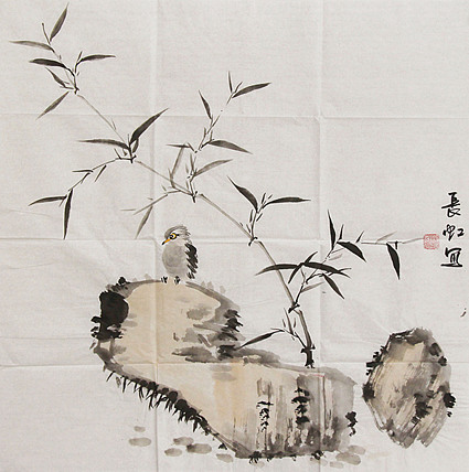 中国国画家协会理事 著名艺术家 谢长虹 花鸟画作品