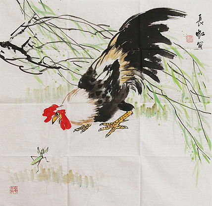 中国国画家协会理事 著名艺术家 谢长虹 花鸟画作品
