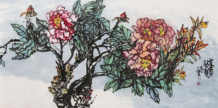 河北青年美术家协会会员、北京骏隆书画院副秘书长 田小云 国画