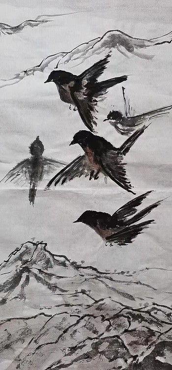 职业书画家 羽翔 行百里者半九十