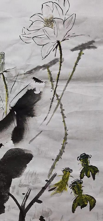 职业书画家 羽翔 清莲