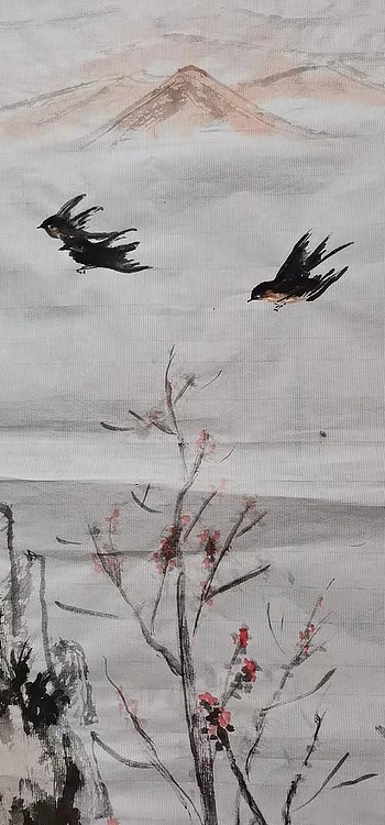 职业书画家 羽翔 花鸟
