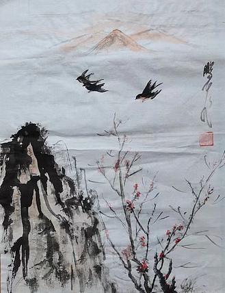 职业书画家 羽翔 花鸟