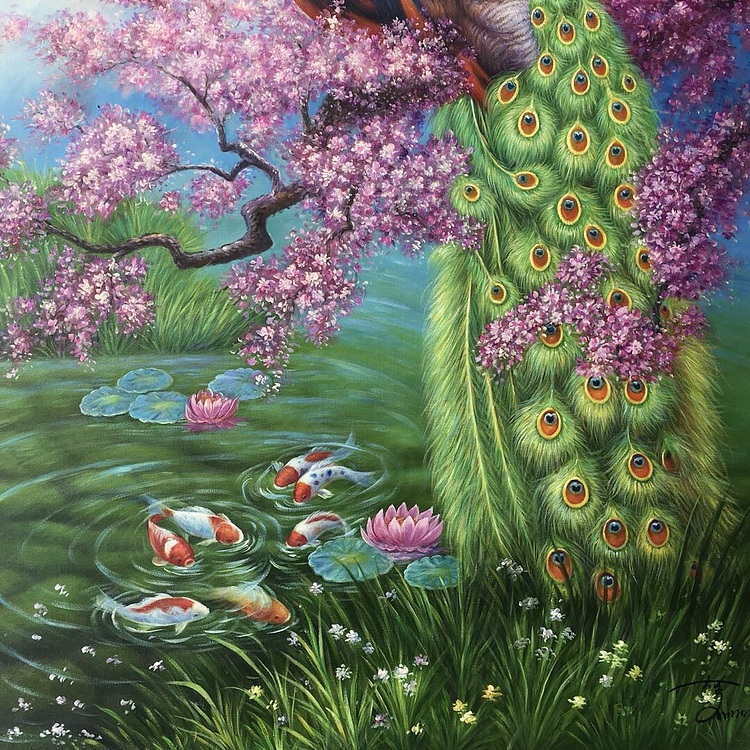 陈一茗 孔雀和鱼