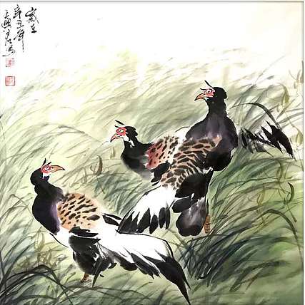 云中艺吉 珍禽