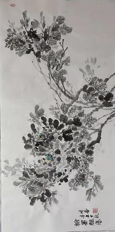 著名画家  樊昆仑