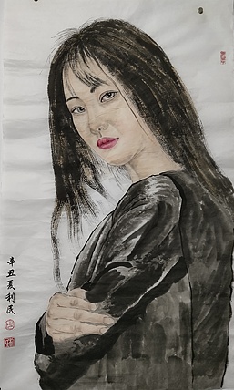 青年潜力青年潜力画家 山东省市美协会员 安利民 精品工笔 火艳之美