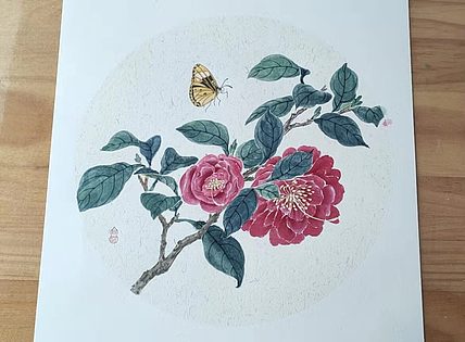永遇乐 工笔花鸟