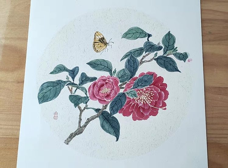 永遇乐 工笔花鸟