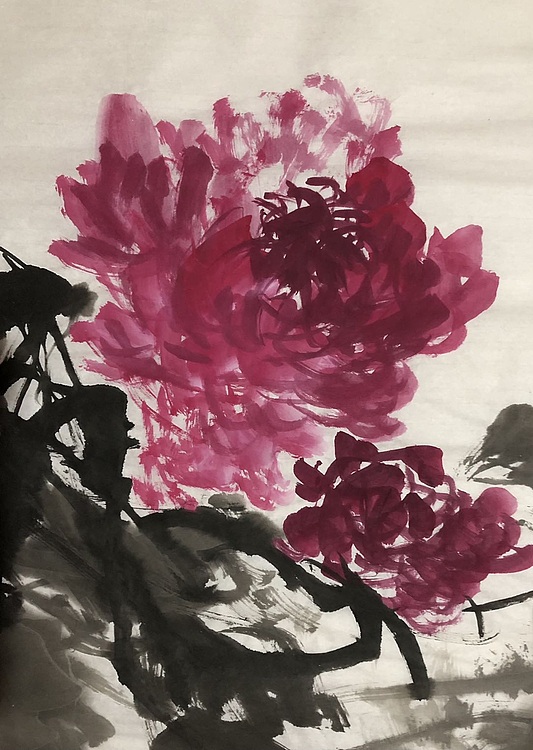 中国书画收藏家协会会员 泓靖 醉东风