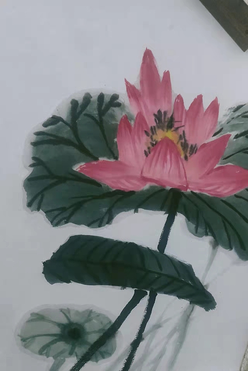 青年书画家 闫桂芹 池塘小景