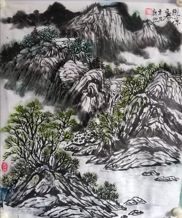 庞染 陇原之春