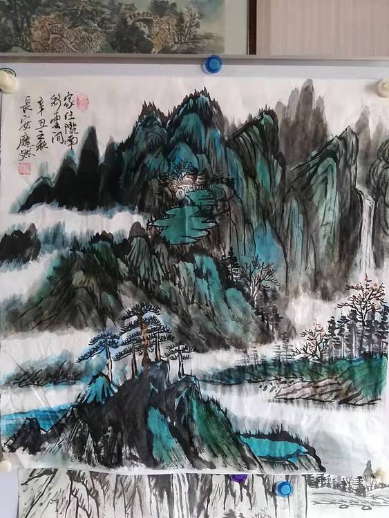 庞染 家住陇南彩云间