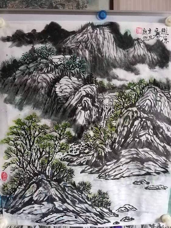 庞染 陇原之春