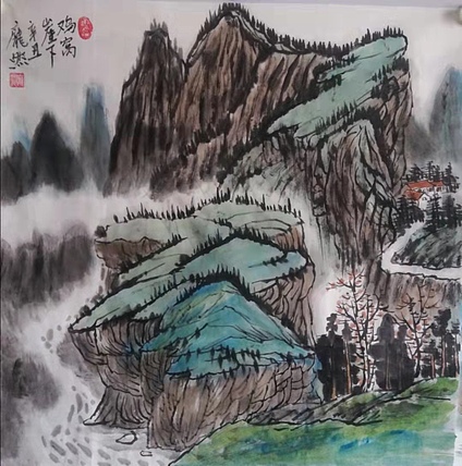 庞染 鸡窝崖下