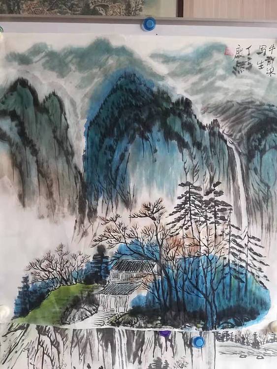 庞染 牛背梁写生