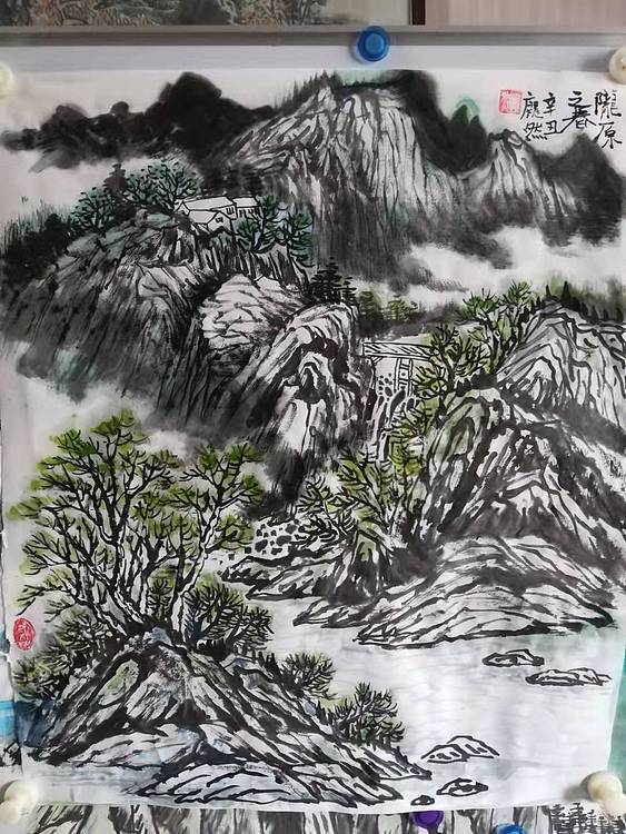 庞染 陇原之春